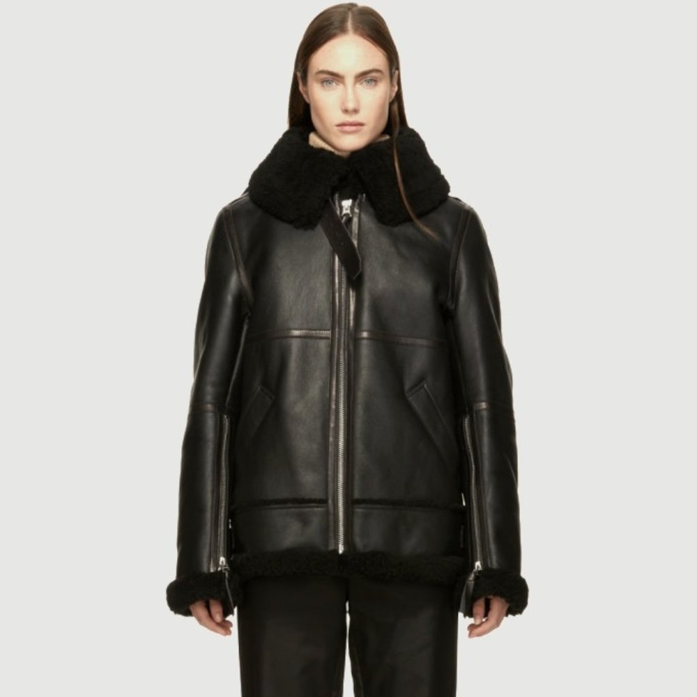 Acne Long Raf Jacket, size 34 - Picture 4 of 12